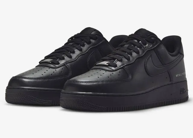Alyx x nike air force 1 low black