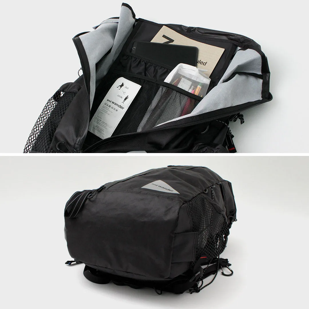 AND WANDER（アンドワンダー） エコパック 30L バックパック / メンズ レディース ユニセックス リュック 鞄 登山 アウトドア ECOPAK 30L backpack