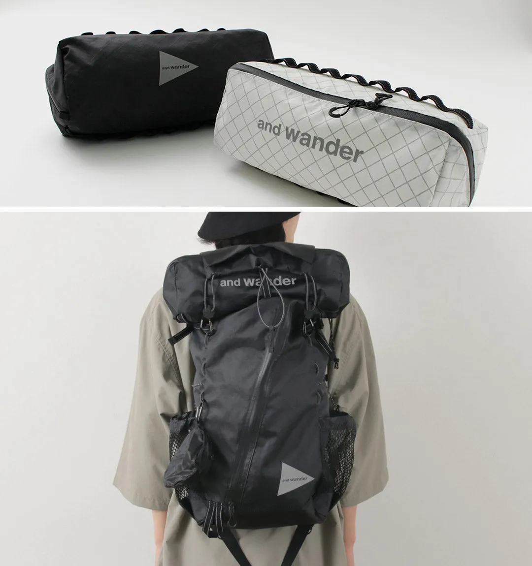 AND WANDER（アンドワンダー） エコパック 30L バックパック / メンズ レディース ユニセックス リュック 鞄 登山 アウトドア ECOPAK 30L backpack