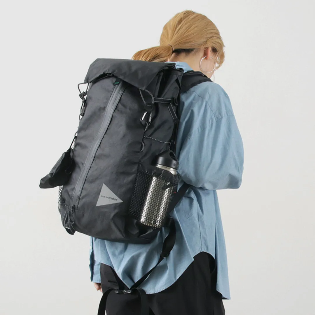 AND WANDER（アンドワンダー） エコパック 30L バックパック / メンズ レディース ユニセックス リュック 鞄 登山 アウトドア ECOPAK 30L backpack