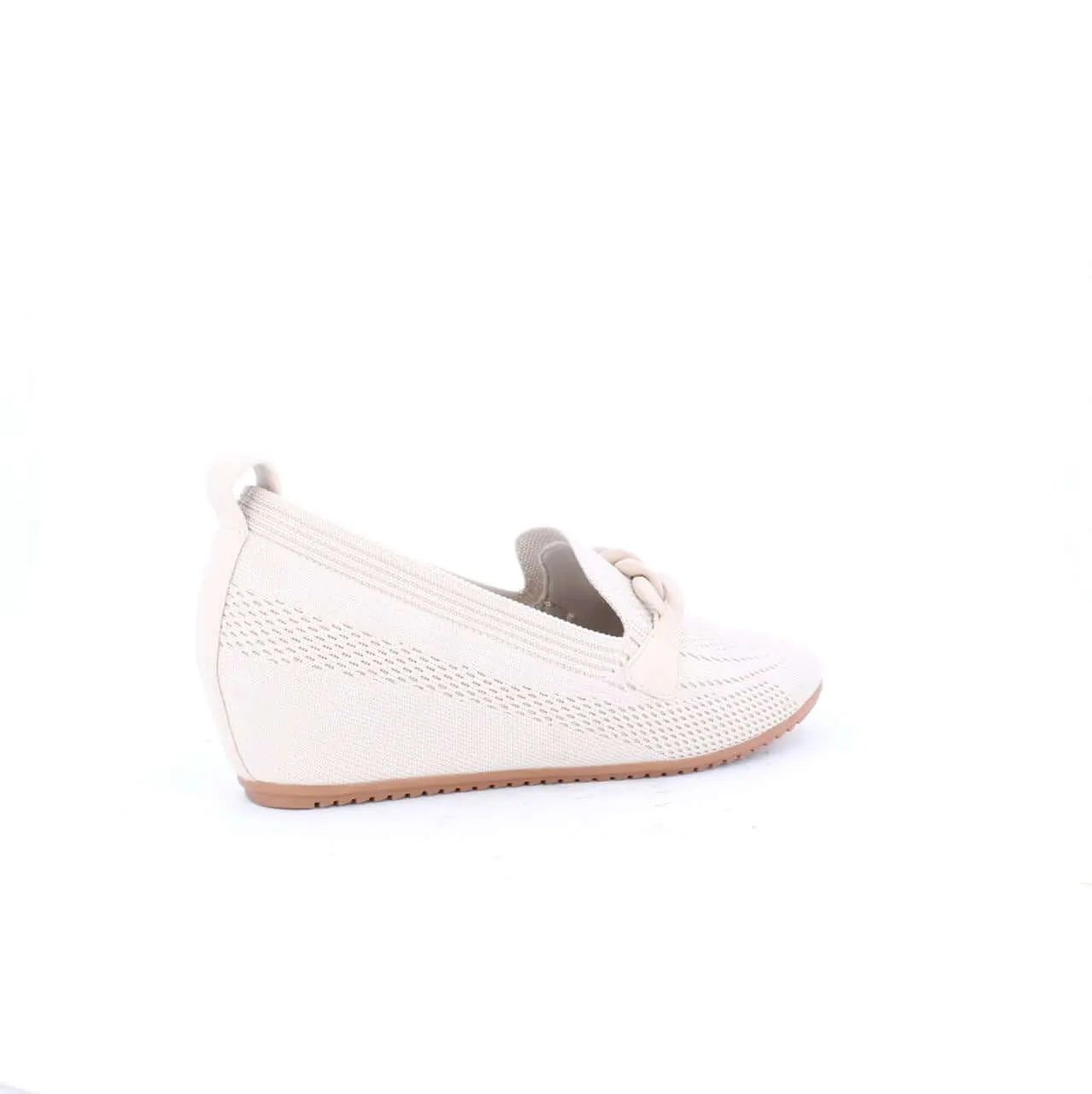 ANGIEWEDGEMOC LOAFERS & MOCCASINS WEDGES-BEIGE