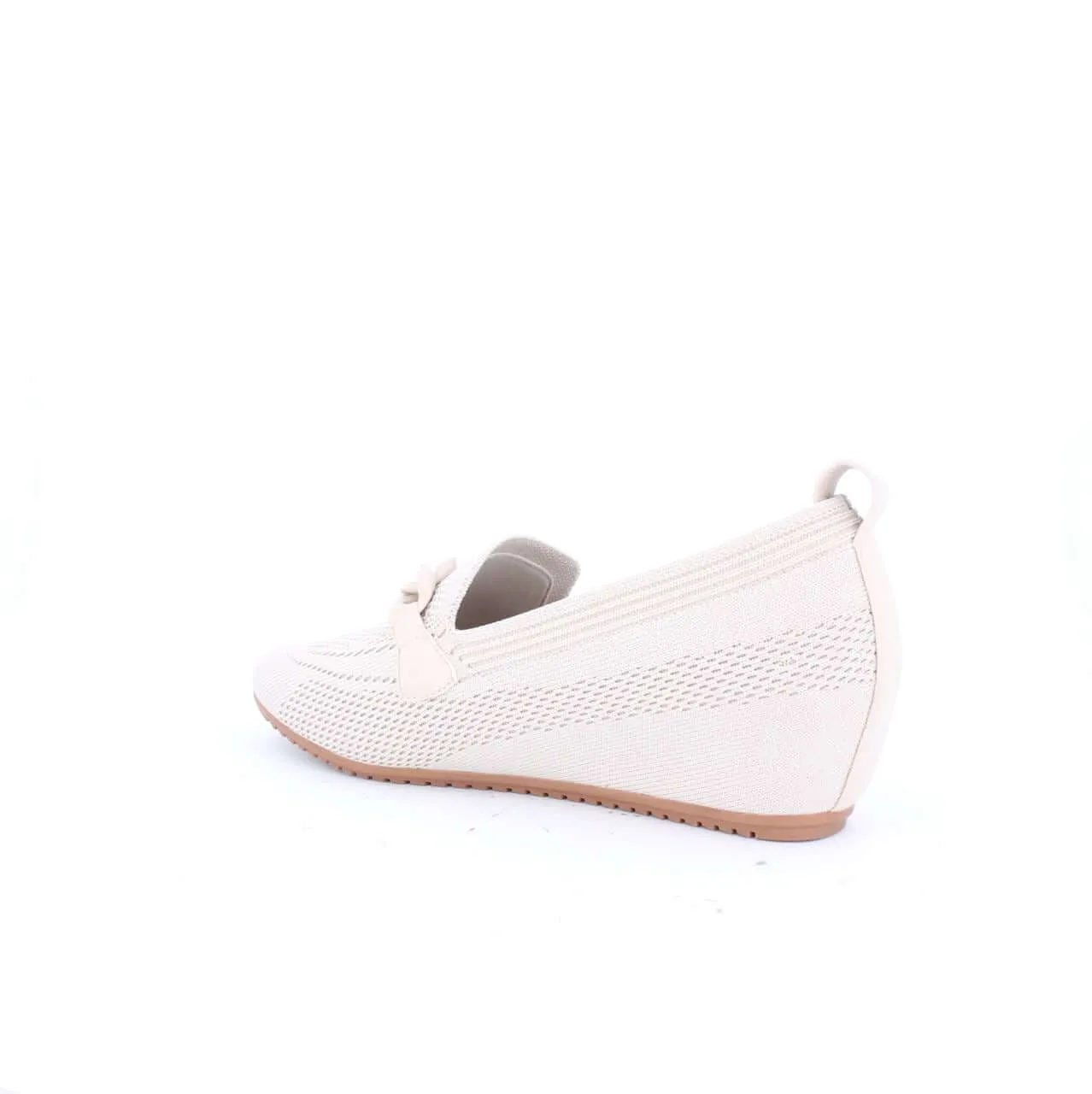 ANGIEWEDGEMOC LOAFERS & MOCCASINS WEDGES-BEIGE