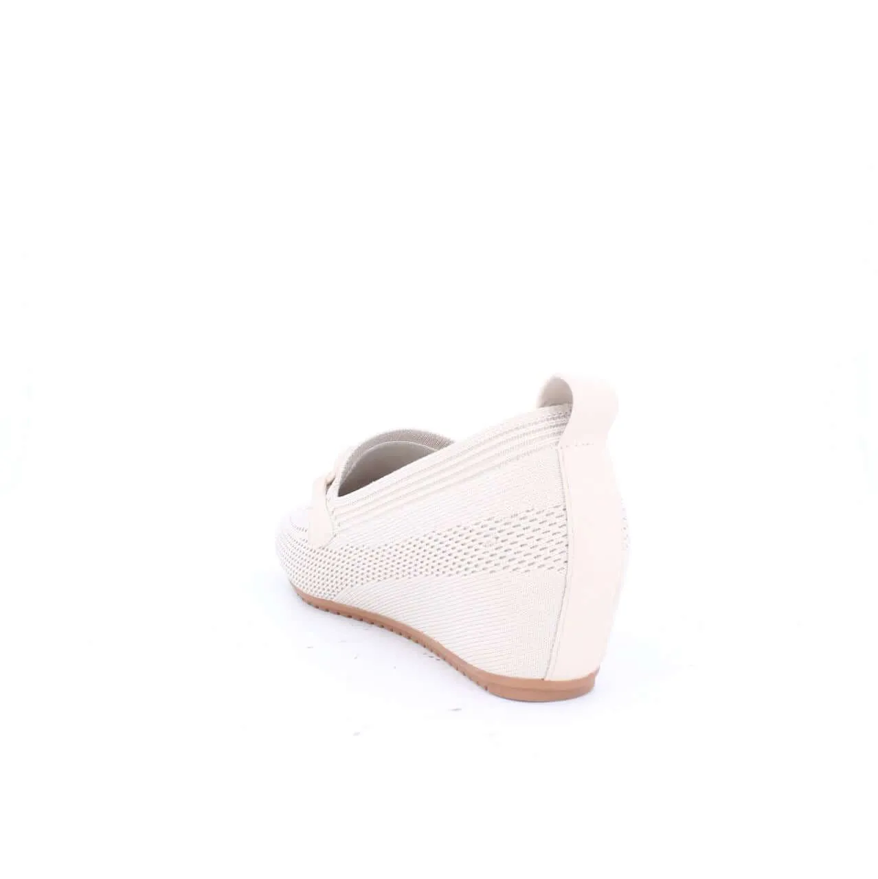 ANGIEWEDGEMOC LOAFERS & MOCCASINS WEDGES-BEIGE