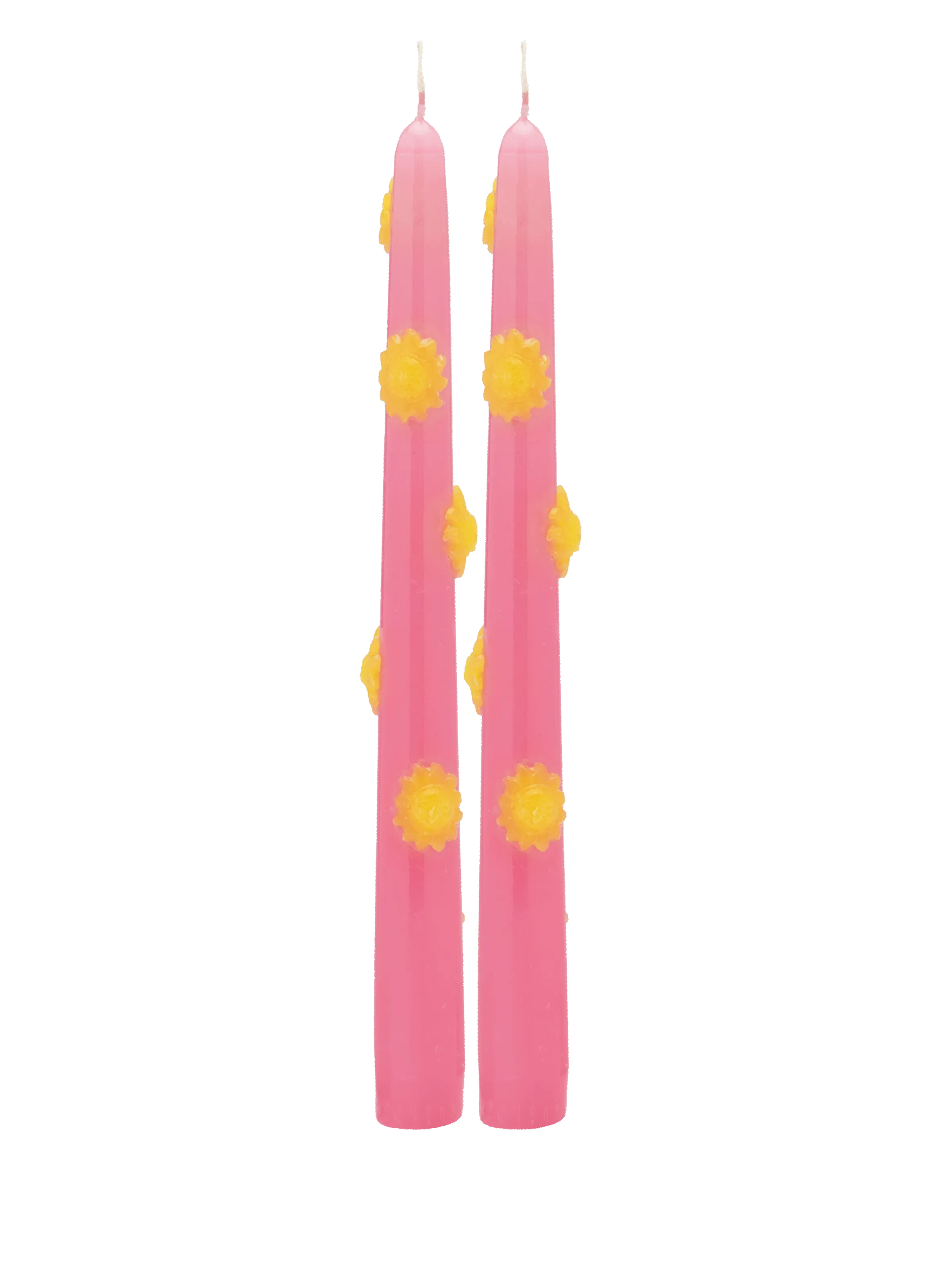 ANNA + NINA  Set of two Sunshine candles - Multicolour