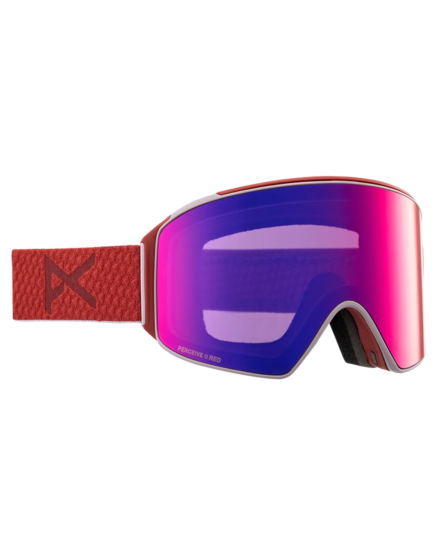 Anon M4 Cylindrical Snow Goggles + Bonus Lens + Mfi® Face Mask - Mars/