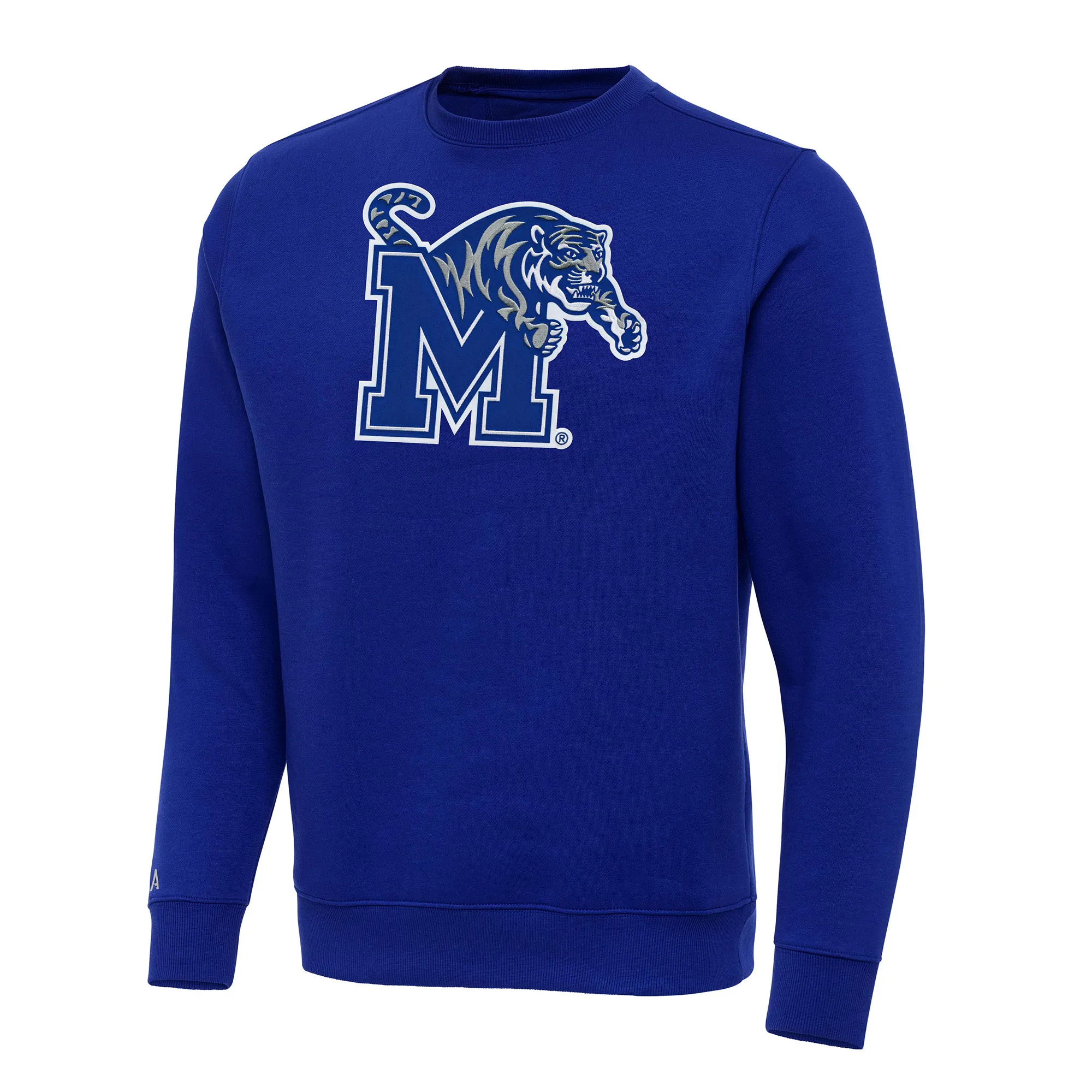 Antigua Memphis Tigers Royal Big & Tall Victory Pullover Sweatshirt