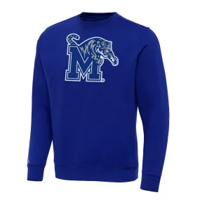 Antigua Memphis Tigers Royal Big & Tall Victory Pullover Sweatshirt