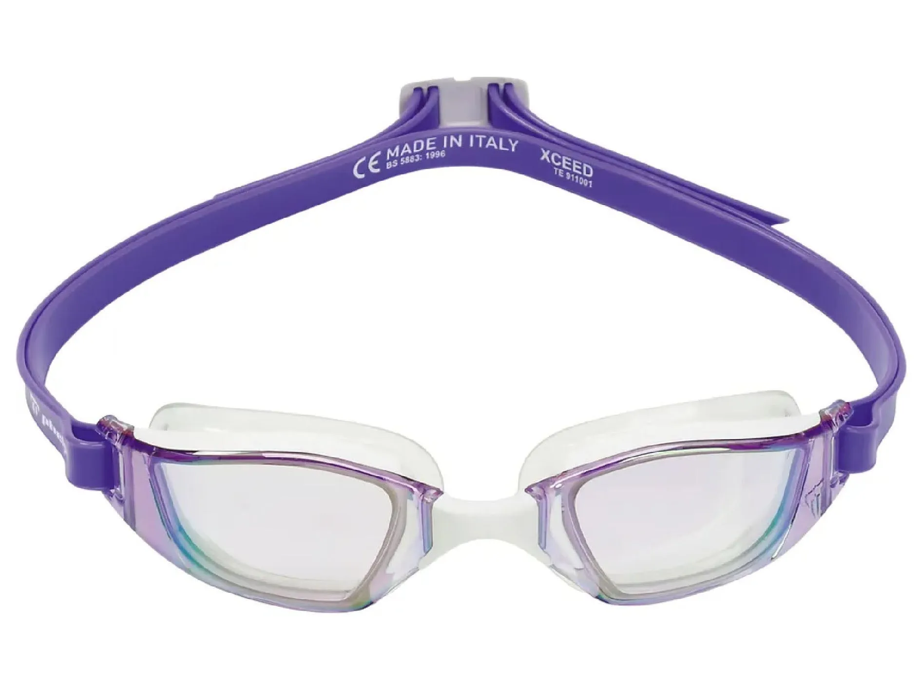 Aquasphere x Phelps Xceed Goggles Titanium Mirrored/White/Purple  189230