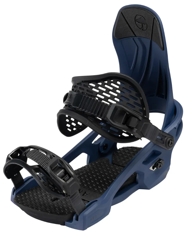 Arbor Spruce Snowboard Binding Midnight Blue 2023 | Snowboard Bindings Mens | Snow Skiers Warehouse