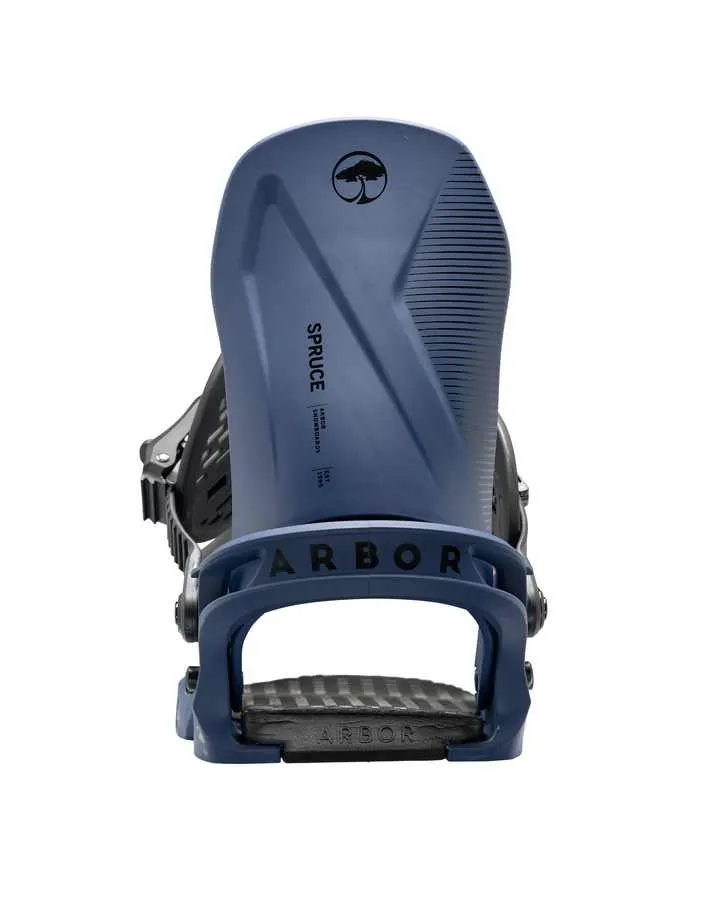 Arbor Spruce Snowboard Binding Midnight Blue 2023 | Snowboard Bindings Mens | Snow Skiers Warehouse