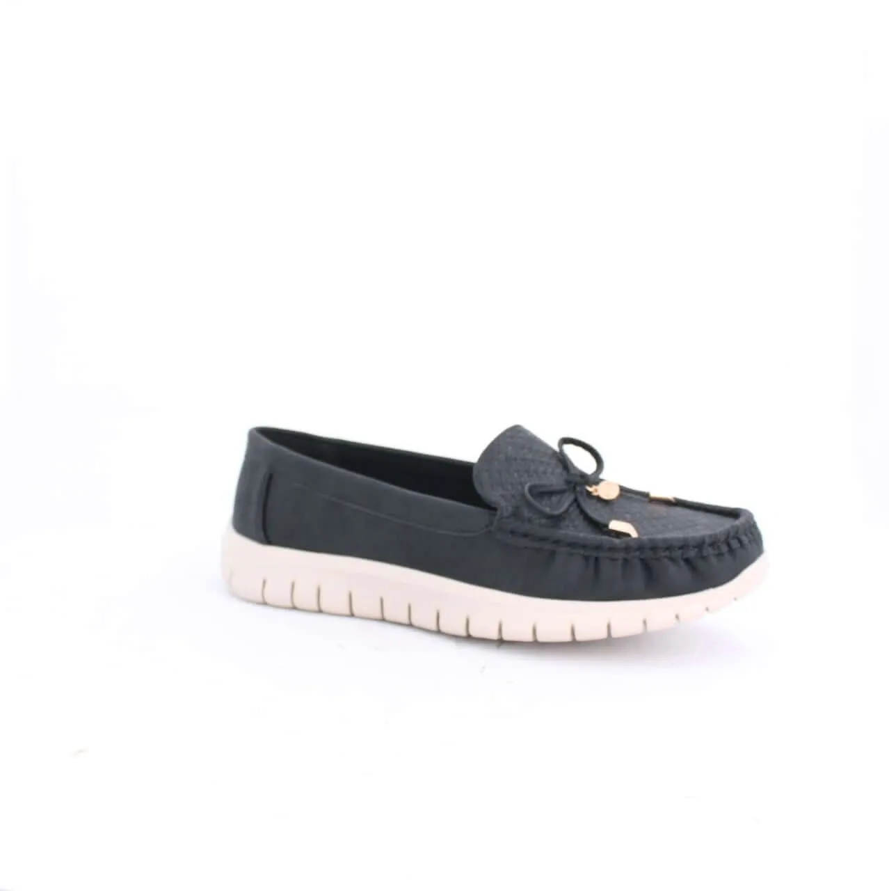 ARELLA-LOAFERS & MOCCASINS-FLATS-BLACK