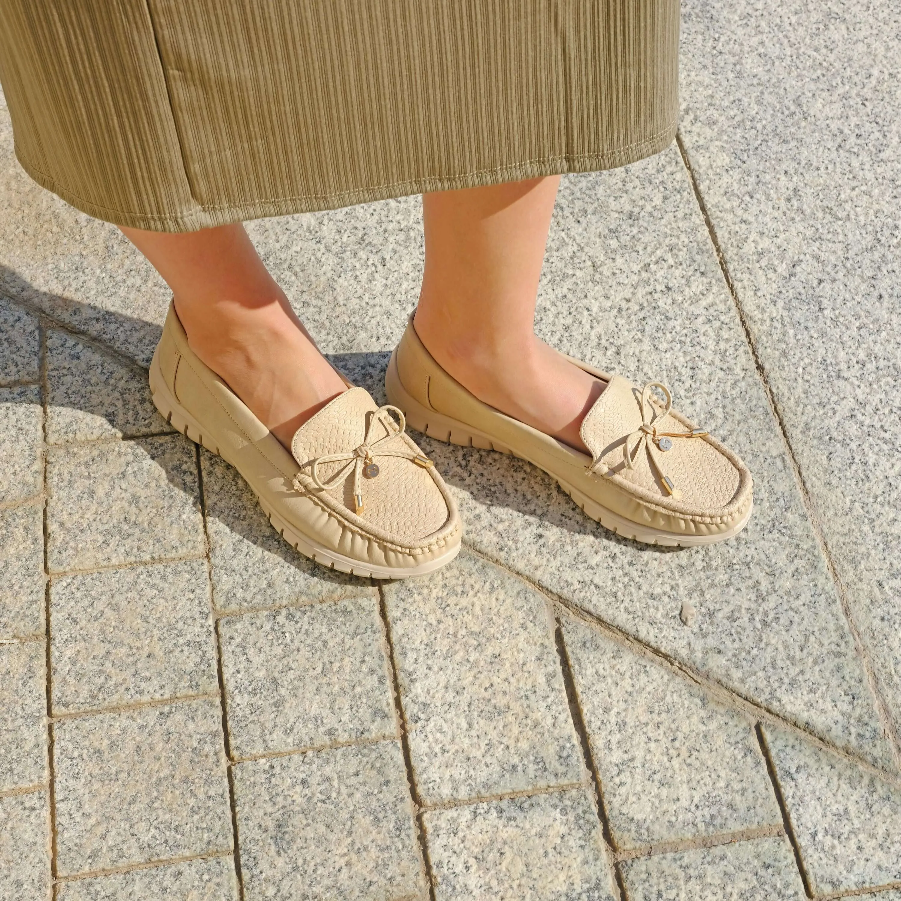 ARELLA-LOAFERS & MOCCASINS-FLATS-NUDE/TOBACCO