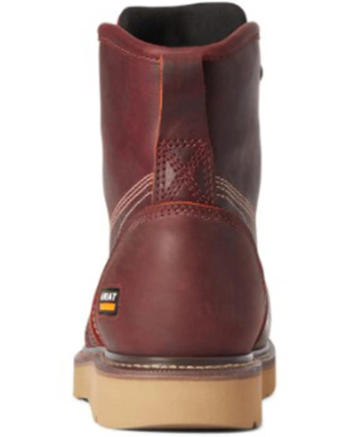 Ariat Men's Rusted Copper Rebar Wedge 6" H20 Work Boot - Composite Toe
