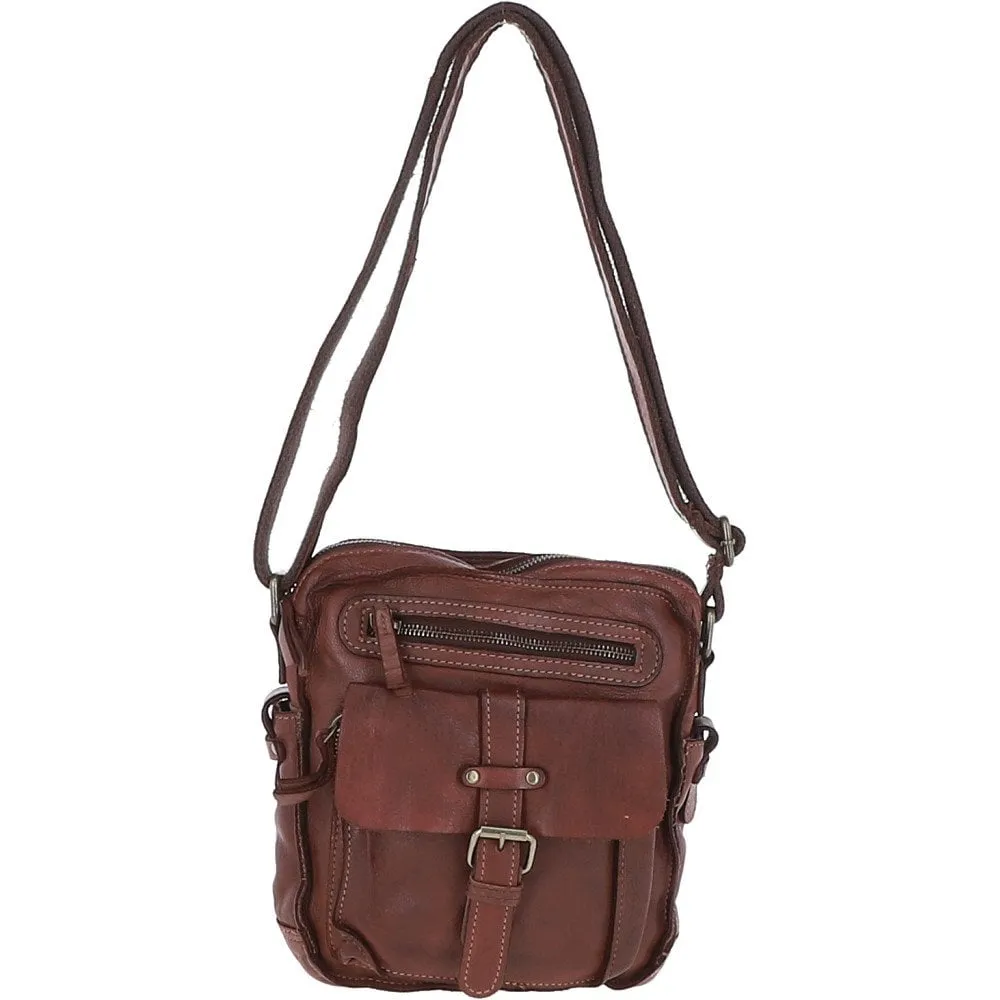 Ashwood Medium Travel Flight Bag Brandy: SERGIO N