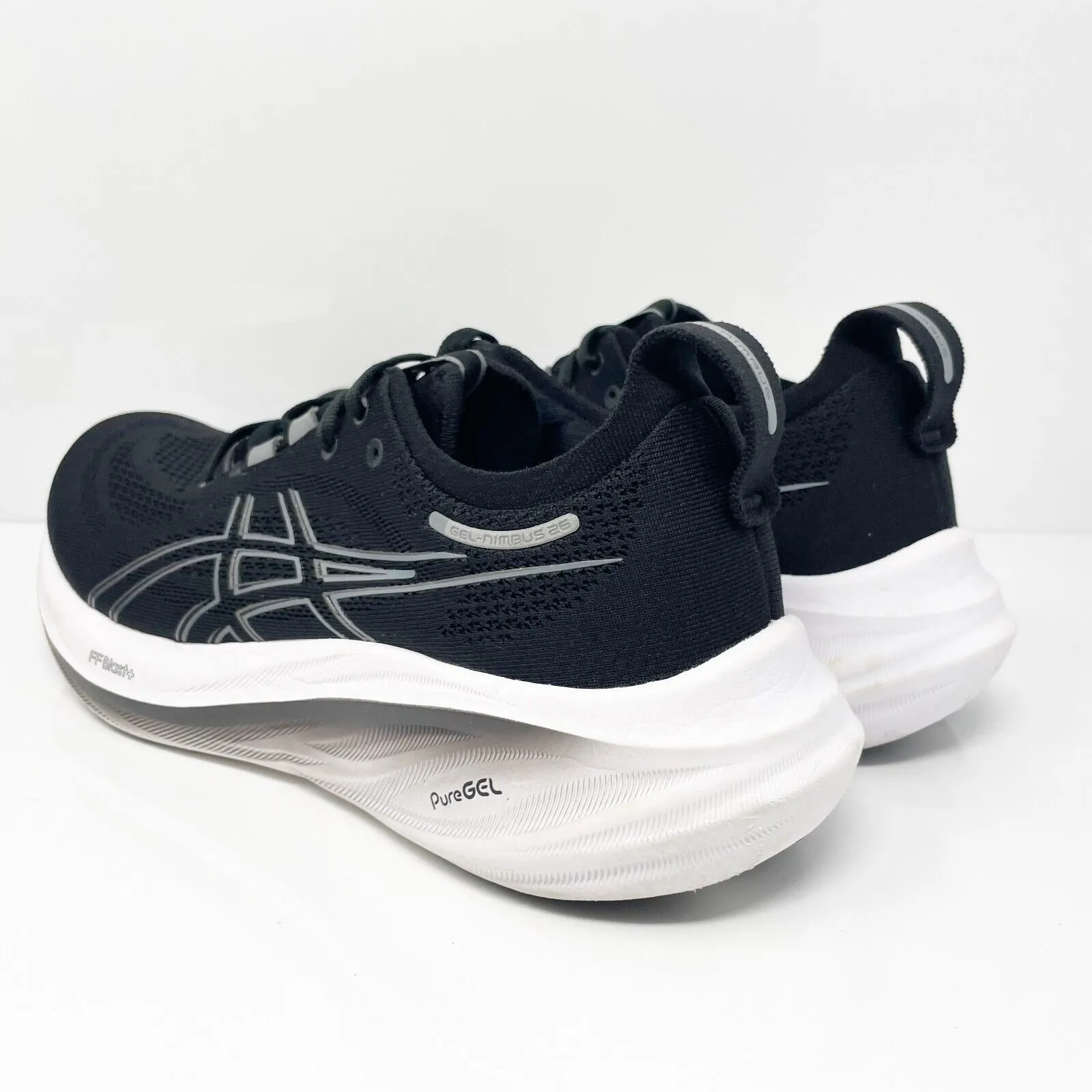 Asics Mens Gel Nimbus 26 1011B794 Black Running Shoes Sneakers Size 9.5