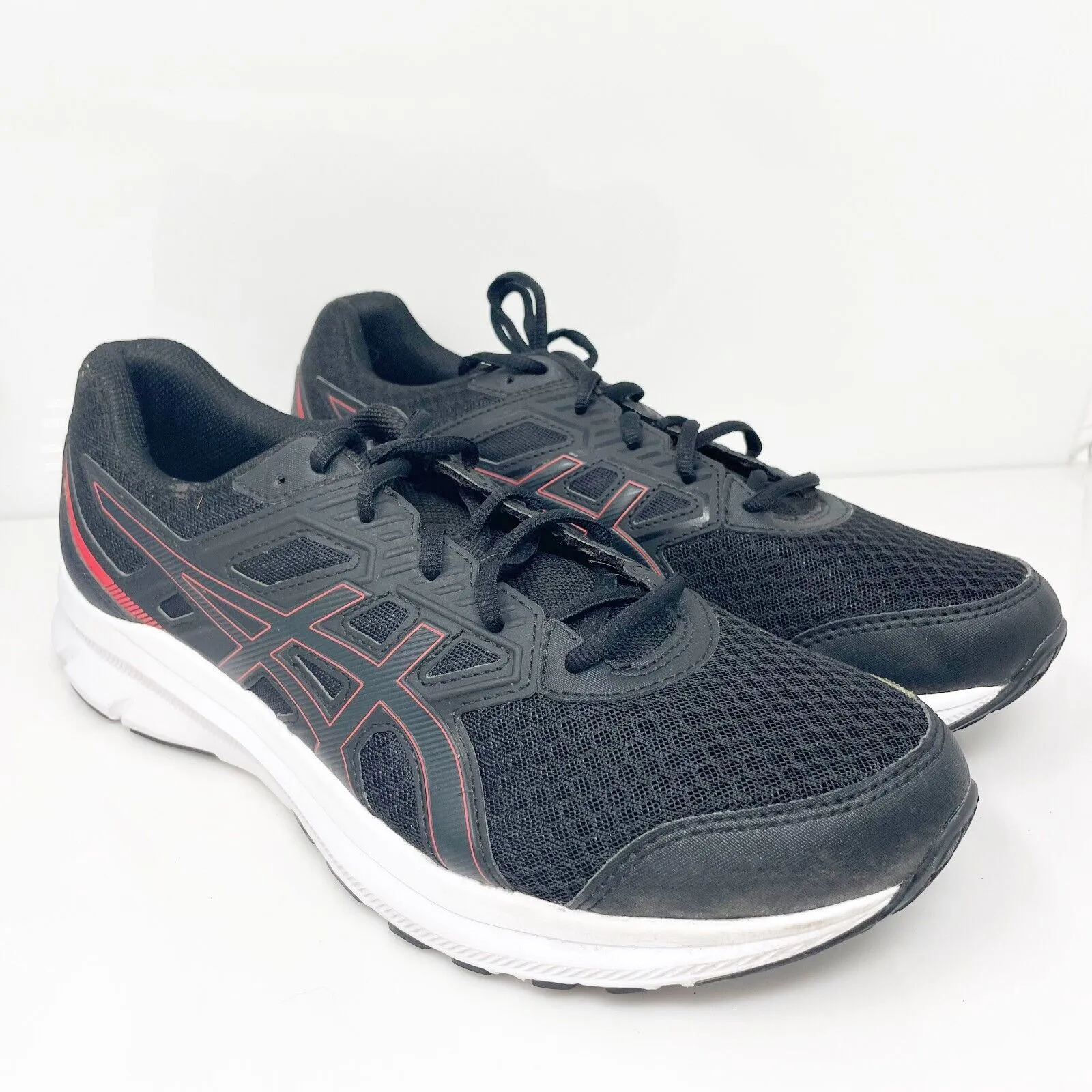 Asics Mens Jolt 3 1011B034 Black Running Shoes Sneakers Size 10