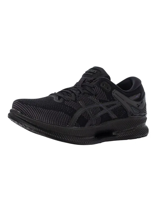 Asics Meta Ride Running Trainers - Black