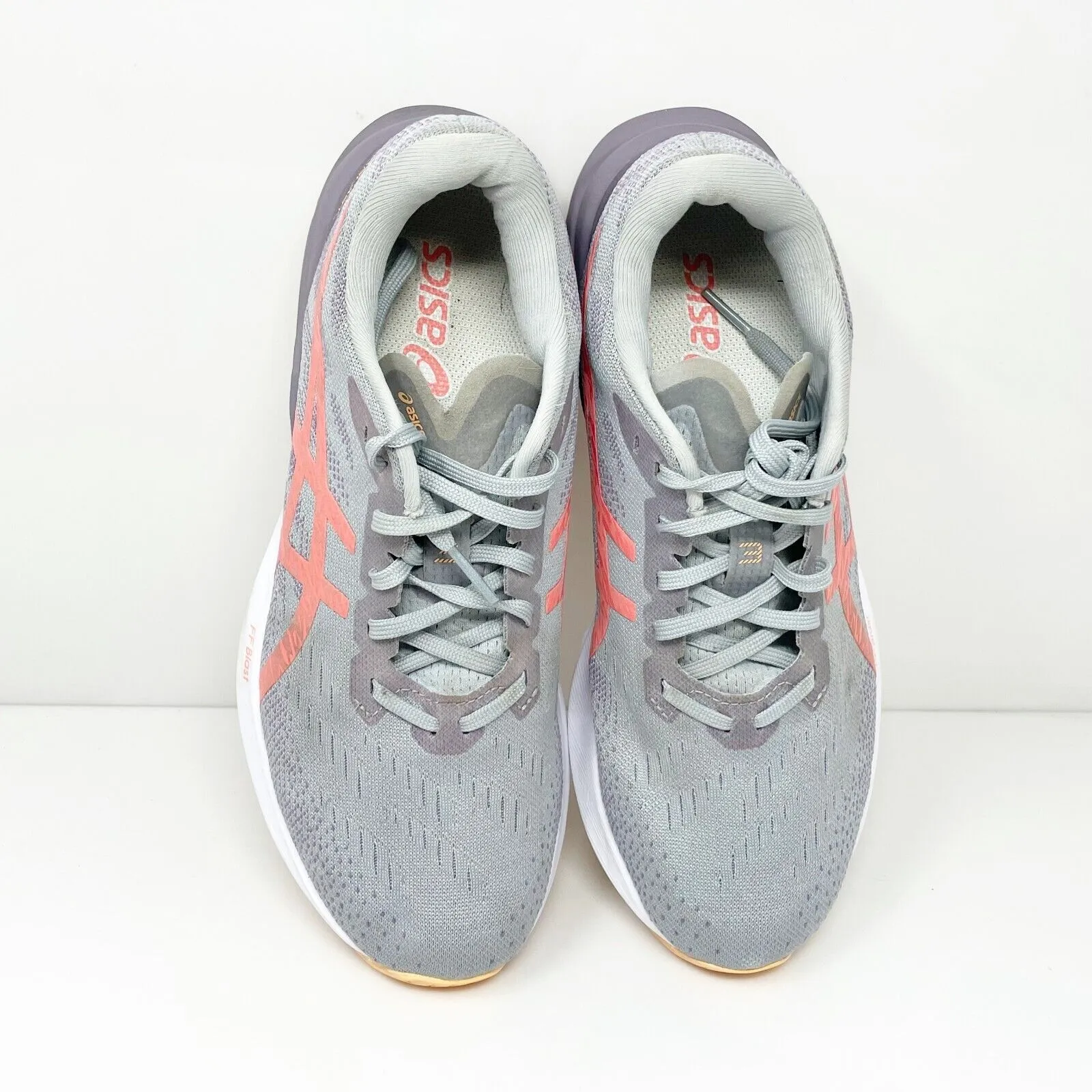 Asics Womens Dynablast 3 1012B289 Gray Running Shoes Sneakers Size 8