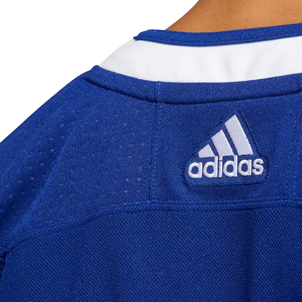 AUSTON MATTHEWS TORONTO MAPLE LEAFS ADIDAS ADIZERO PRIMEGREEN AUTHENTIC BLUE HOME JERSEY