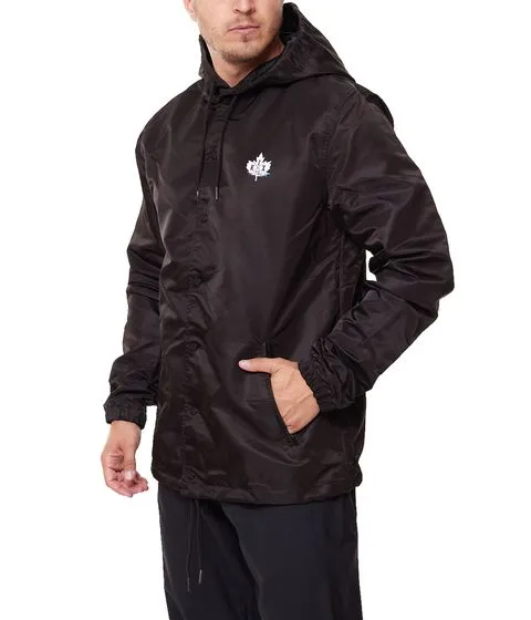AUTORITÉ DU PARC par K1X | Kickz Glitch Coach Jacket Veste d entraîneur pour homme 1161-1100/0002 Noir