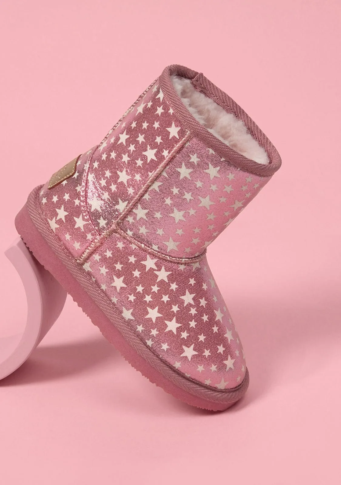 Baby's Pink Glows in the Dark Australian Boots