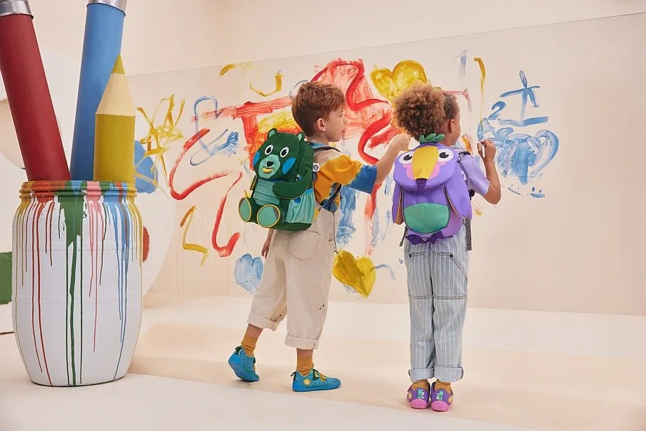 backpack Affenzahn Small Friend Turtle - Petrol - kid´s