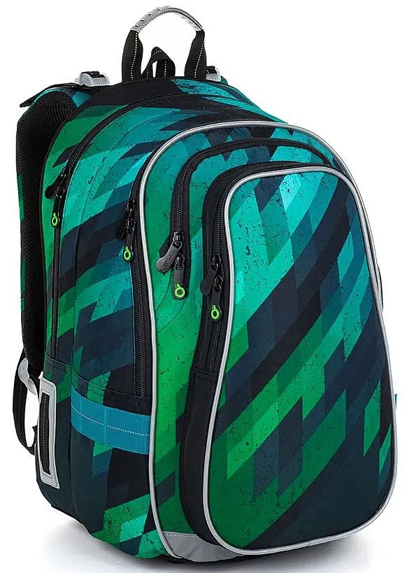 backpack Topgal LYNN 23018 - B/Green/Blue - unisex junior
