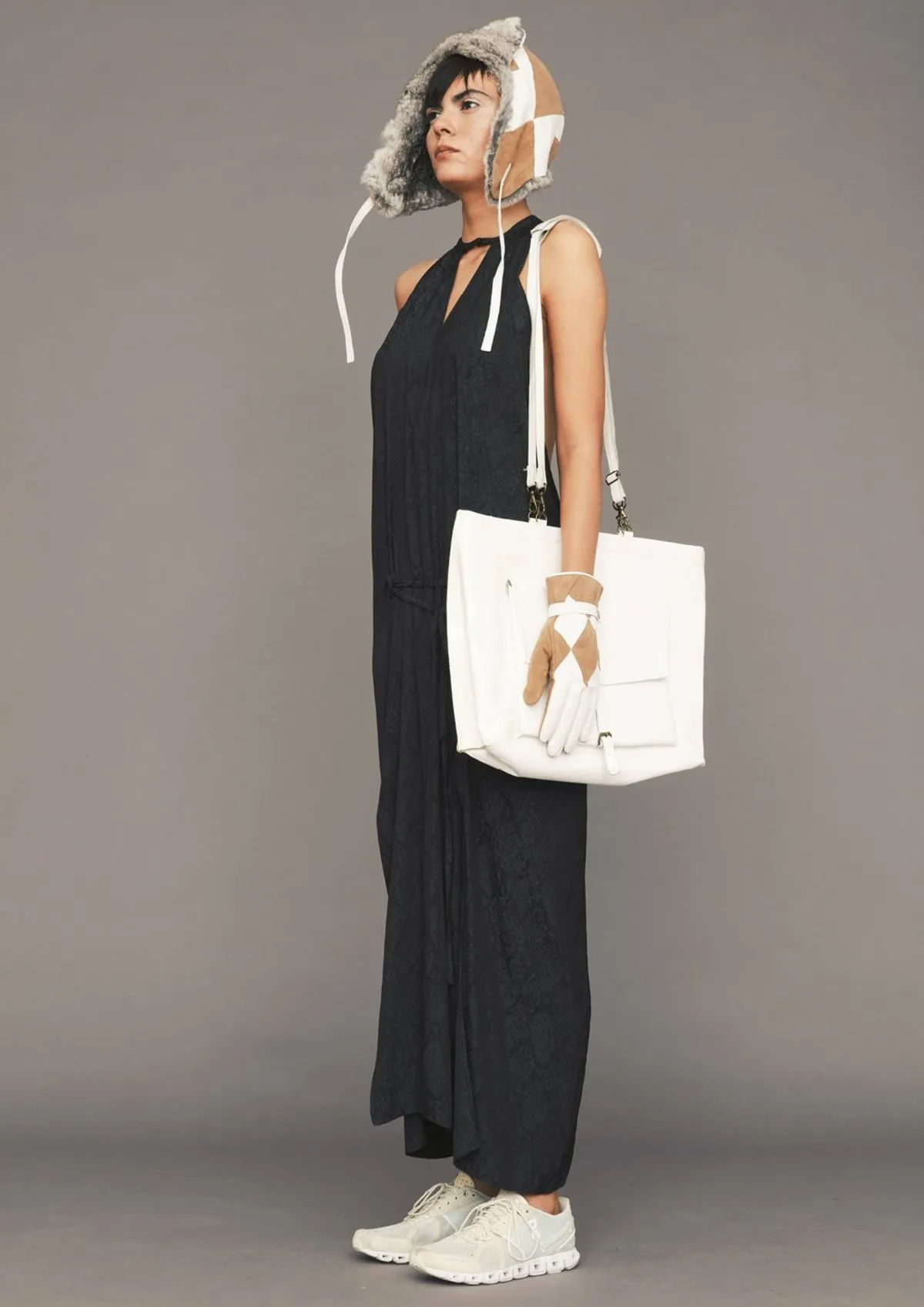 BAG/BACKPACK - PATENT LEATHER white