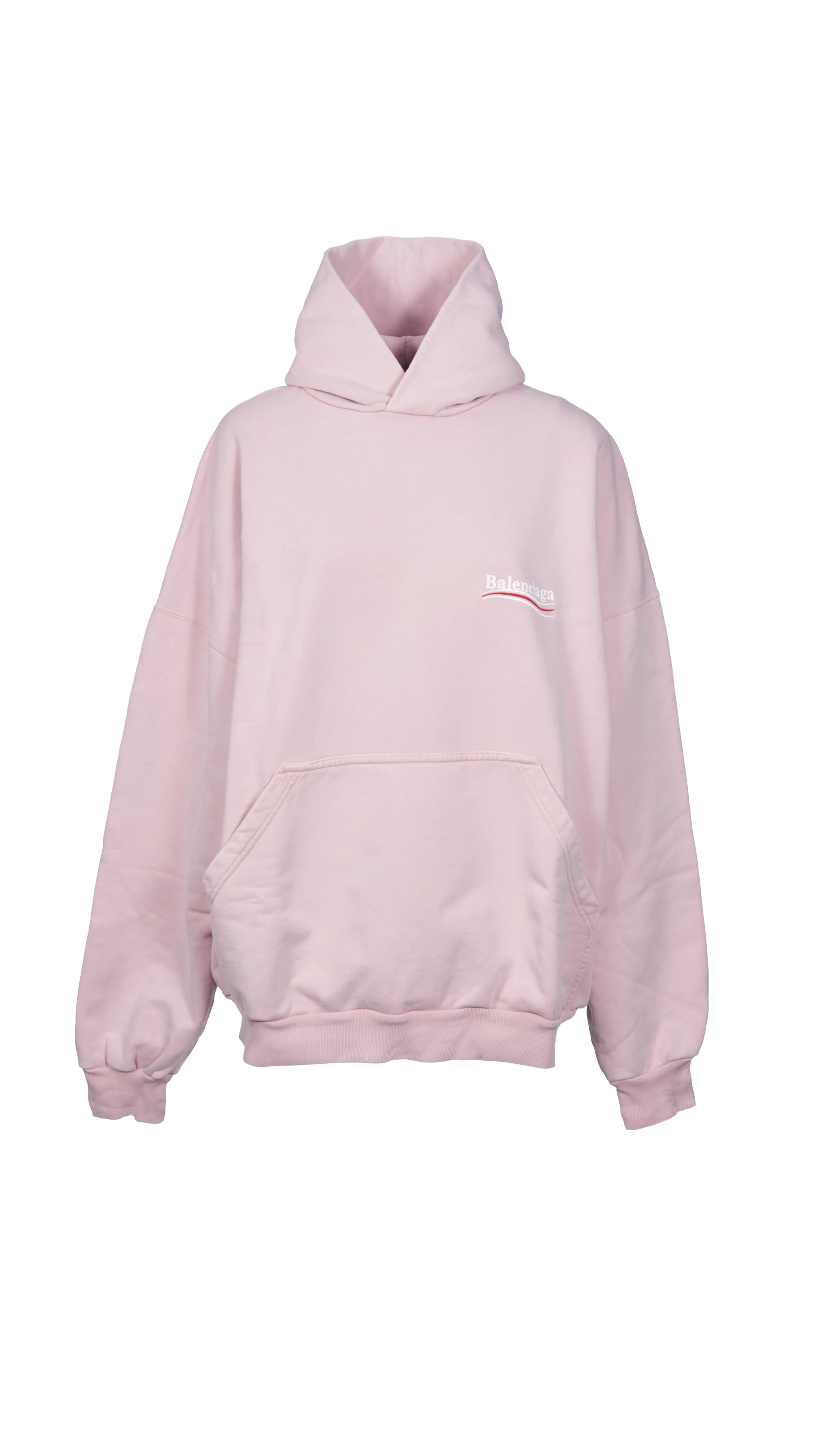 Balenciaga Logo Hoodie - Pink