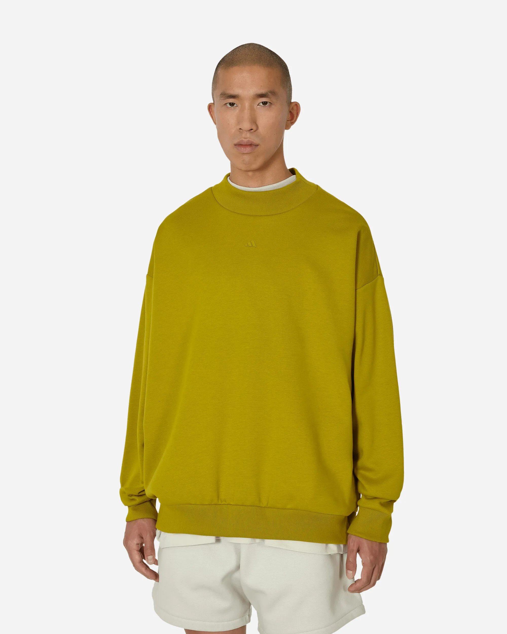 Basketball Crewneck Sweatshirt Pulse Olive