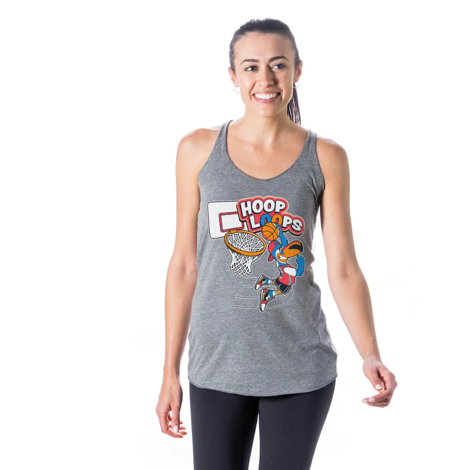 Basketball Women's Everyday Tank Top - Hoop Loops 