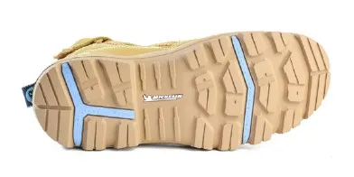 BATA Helix Ultra Horizon Ultra Wheat Nubuck Zip / Lace Up Safety Boot