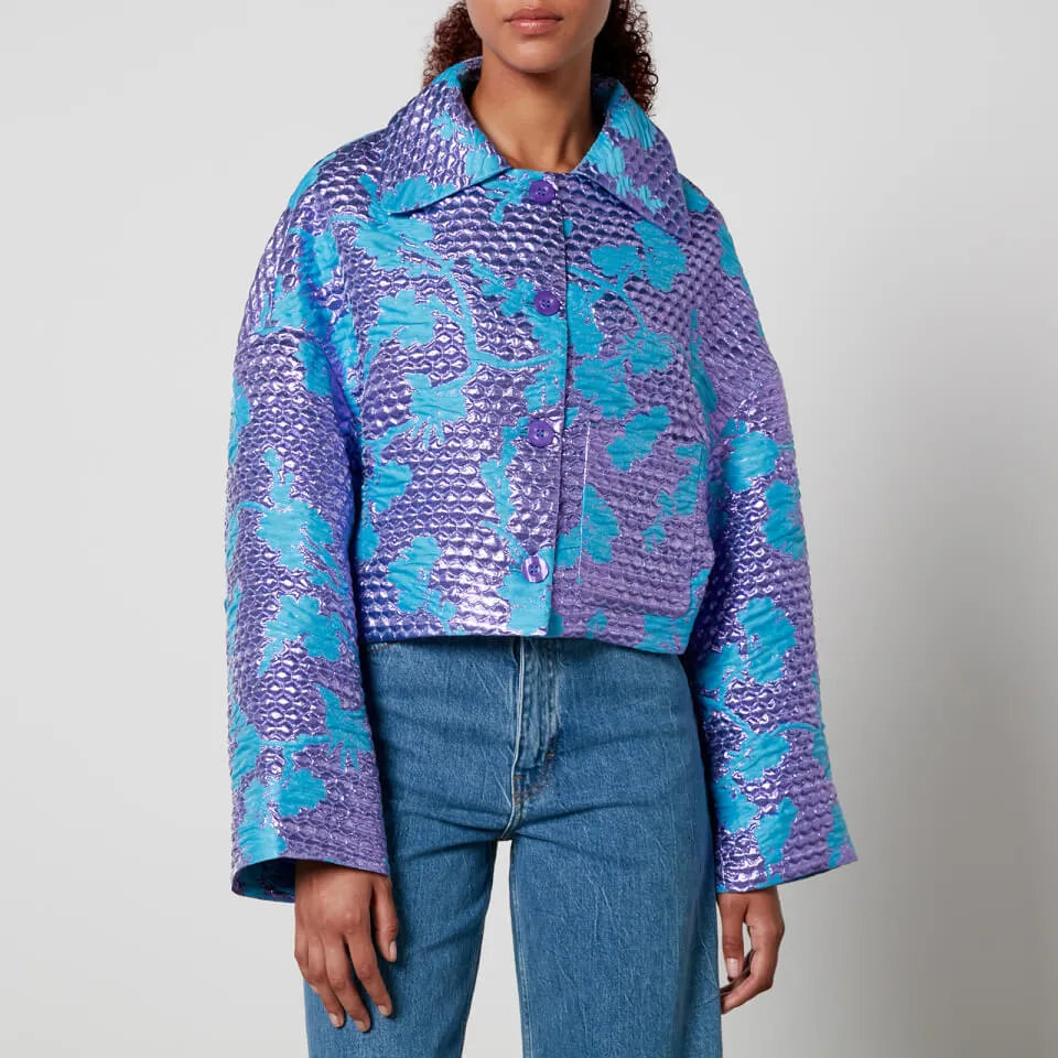 Baum und Pferdgarten Bebeth Cropped Brocade Jacket - EU 34/UK 6 | Coggles