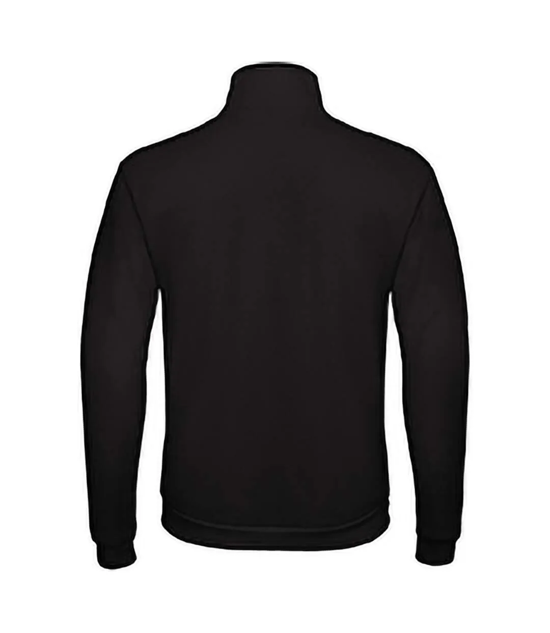 B&C Adults Unisex ID.206 50/50 Full Zip Sweat Jacket (Black) - UTBC3650