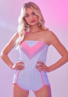 Beach Daze Strapless Romper-