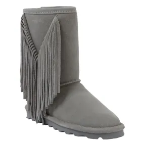      BEARPAW® Cherilyn Water-Repellant Suede Fringe Winter Boot     