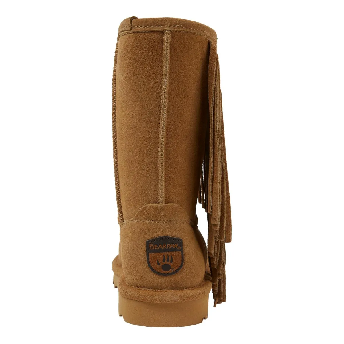      BEARPAW® Cherilyn Water-Repellant Suede Fringe Winter Boot     