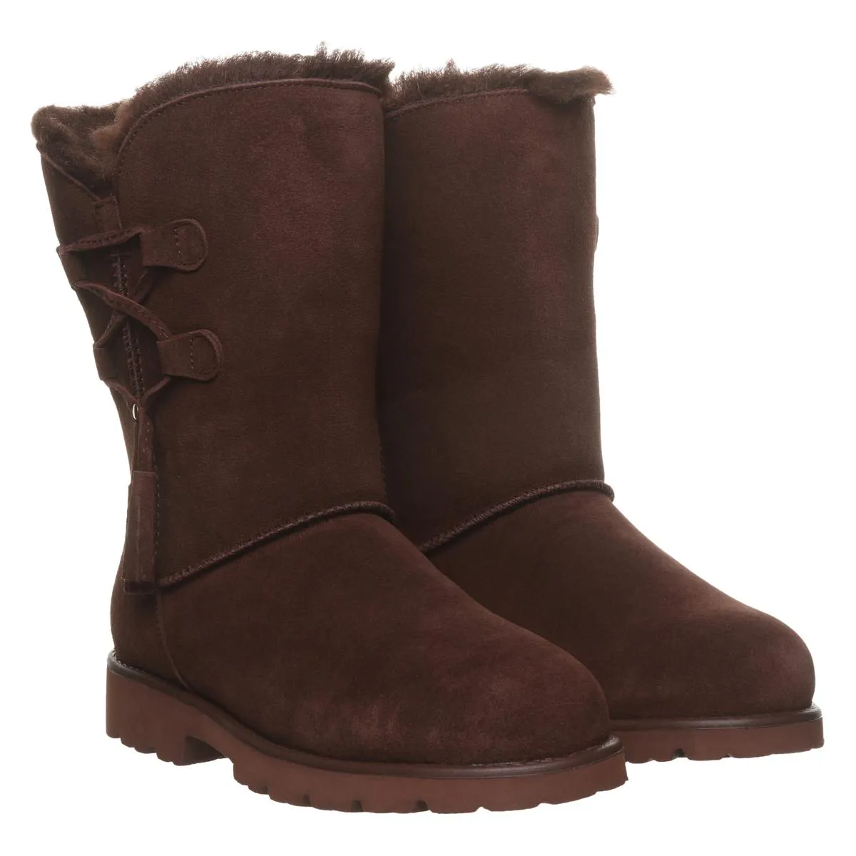      BEARPAW® Paxton Suede Tassel Boot w/Rain Repellent     