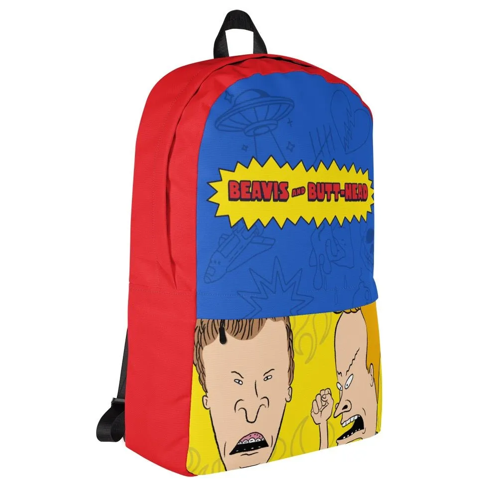 Beavis and Butt-Head Logo Premium Backpack