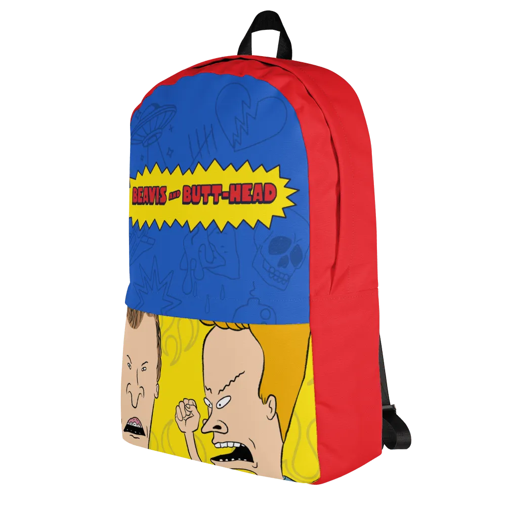 Beavis and Butt-Head Logo Premium Backpack