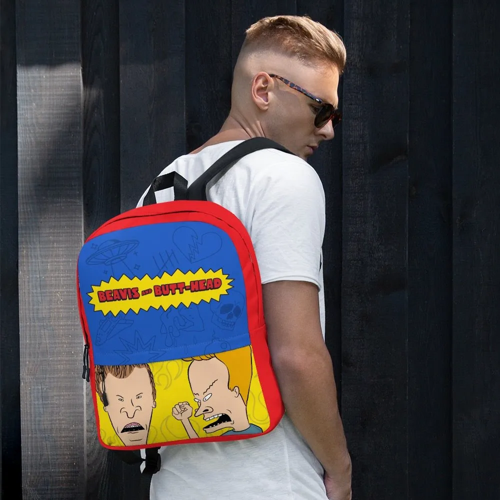 Beavis and Butt-Head Logo Premium Backpack