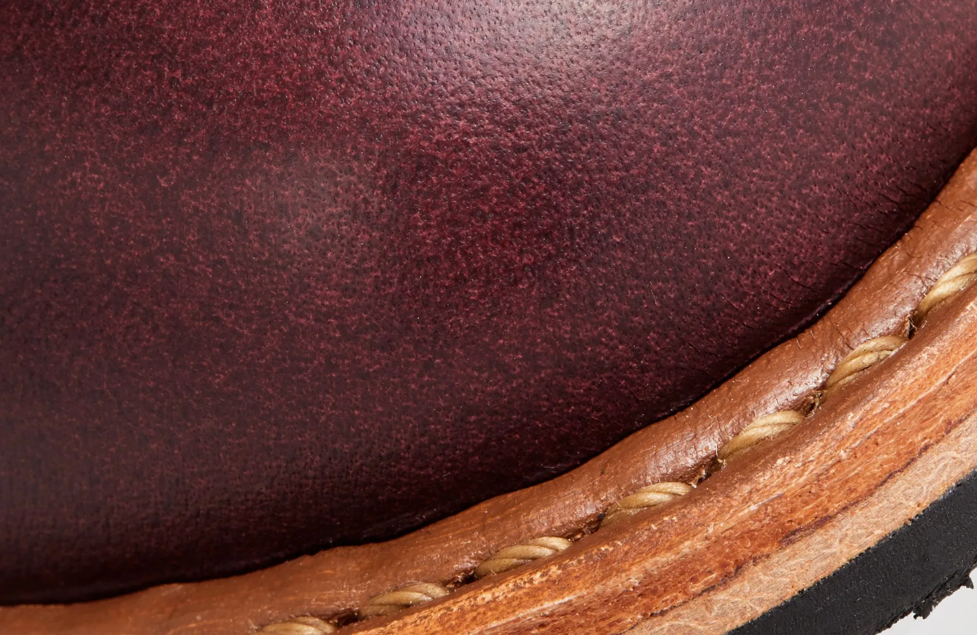 Beckman  Men's 6-inch boot in Black Cherry Excalibur Leather     