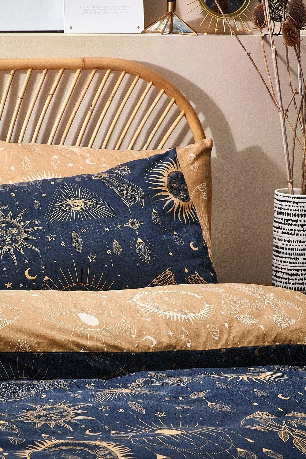 Bedding | Constellation Celestial Reversible Duvet Cover Set | Furn