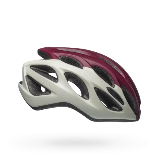 Bell Tempo Road Helmet - Womens - Virago Matt Maroon-Slate-Sand - 2019