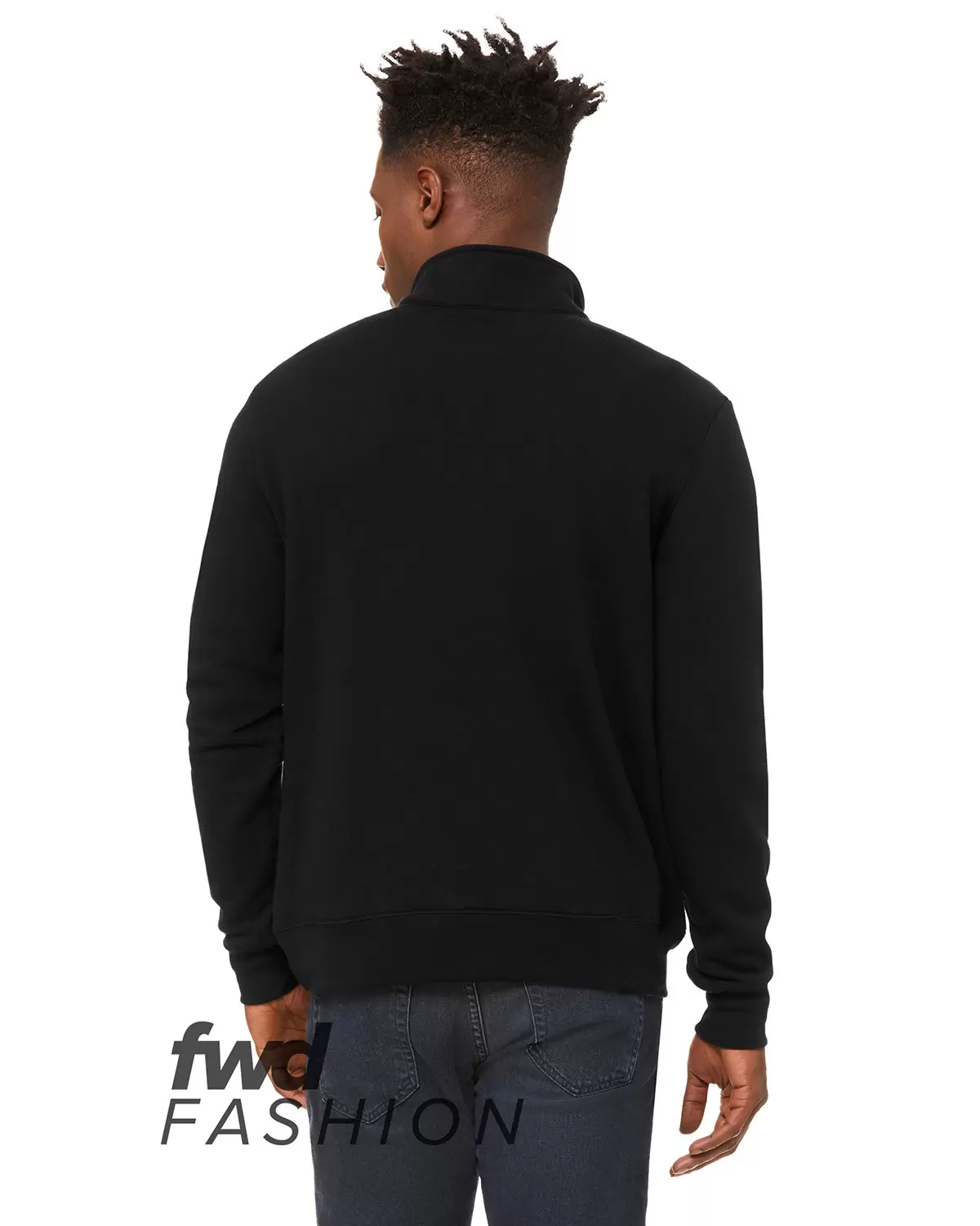 Bella + Canvas 3740 Fast Fashion Unisex Quarter Zip Pullover Fleece SKU: 3740