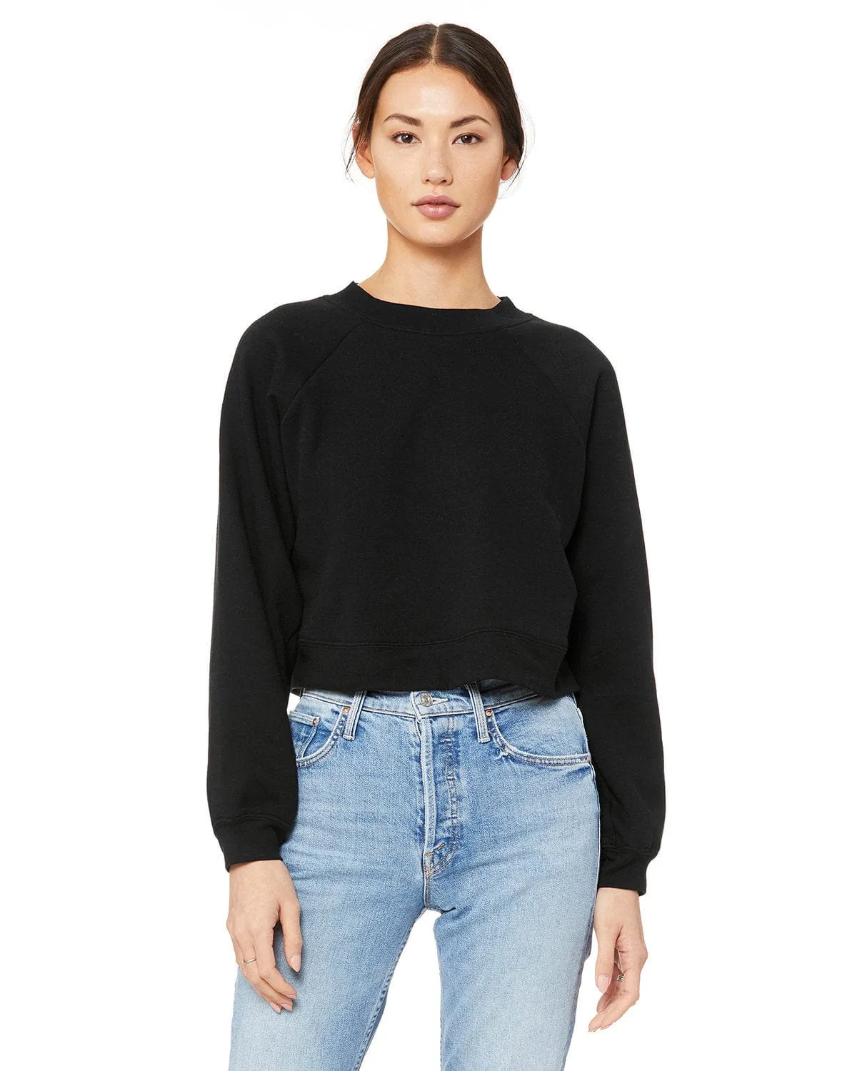 Bella+Canvas B7505: FWD Fashion Ladies' Raglan Pullover Fleece
