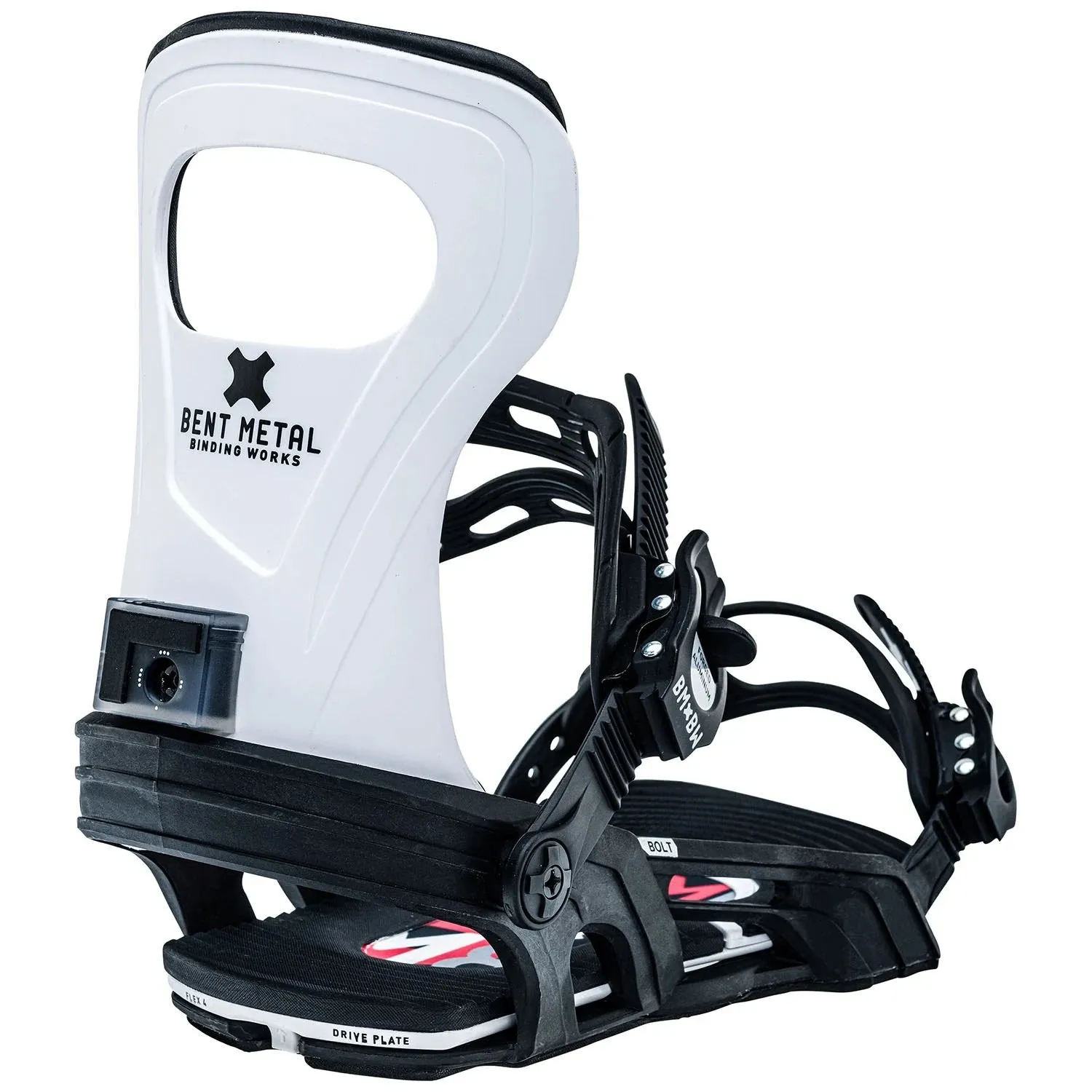 Bent Metal Bolt Snowboard Bindings – High-Performance Bindings with Adjustable Fit for Ultimate Snowboarding Control