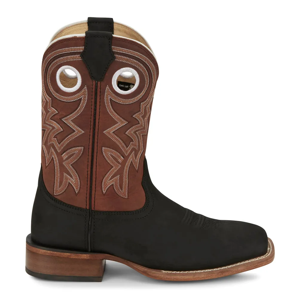 Big News 11 Wide Square Toe Cowboy Boots