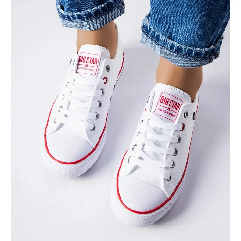 Big Star T274022101 white classic sneakers
