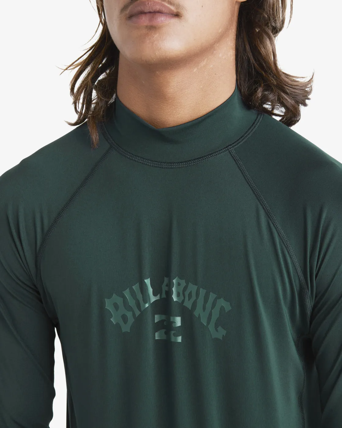 Billabong Mens Arch Wave Long Sleeve Rash Vest